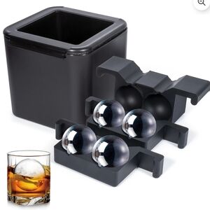 Crystal Clear Silicone Ice Mold